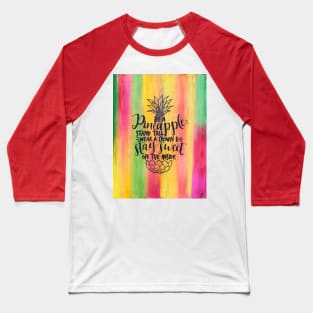 Pineapple Baseball T-Shirt